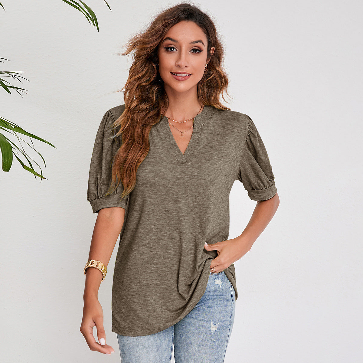 Blouse Élégance Décontractée