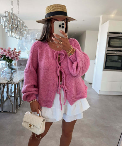 Chic Tricot Nœud Tendance