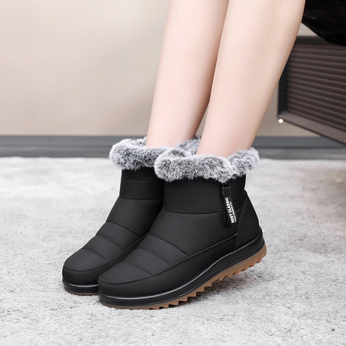 Bottines d'Hiver Chic