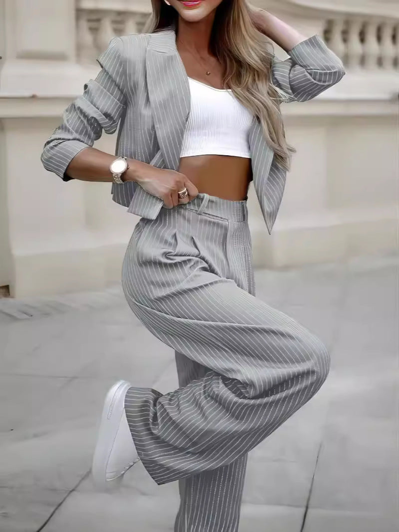 Ensemble Rayé Chic