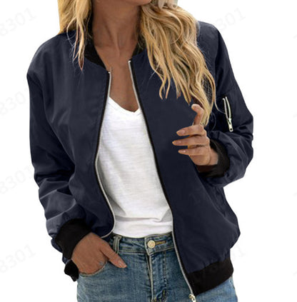 Veste Baseball Zippée