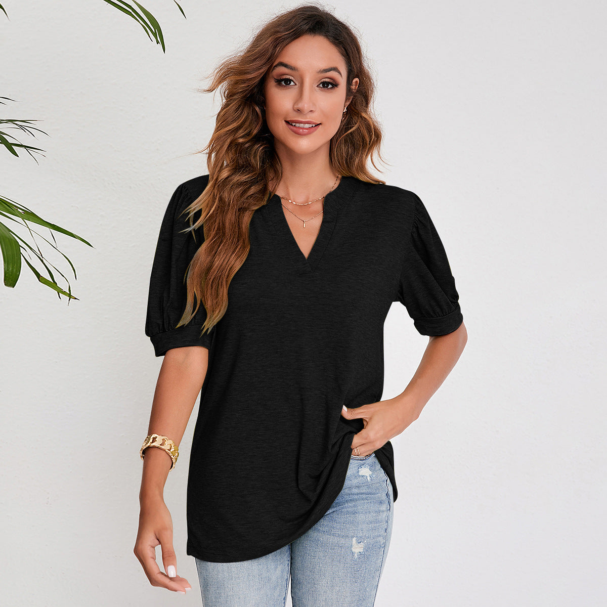 Blouse Élégance Décontractée