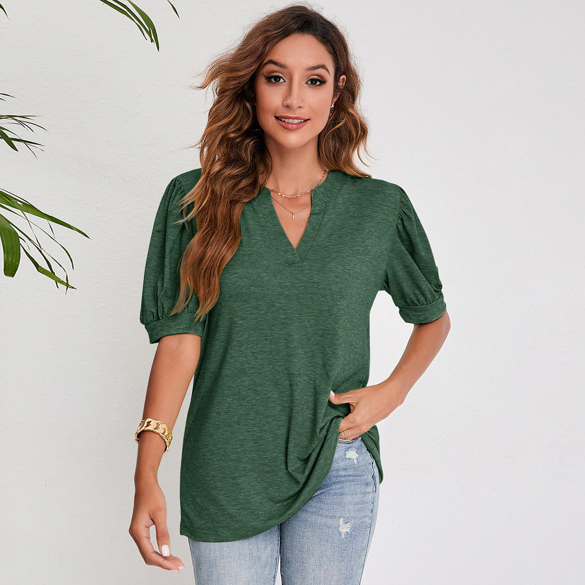 Blouse Élégance Décontractée