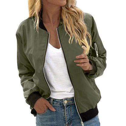 Veste Baseball Zippée