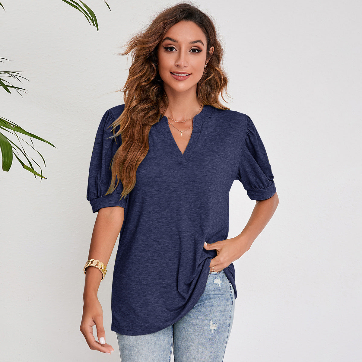 Blouse Élégance Décontractée