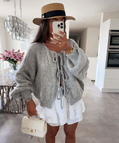 Chic Tricot Nœud Tendance