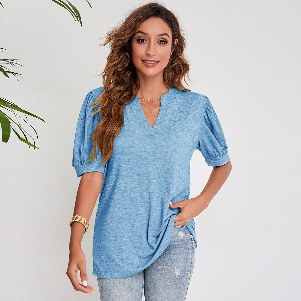 Blouse Élégance Décontractée